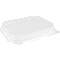 Deksel | Ready2Cook | PET | rechthoekig | 185x143x25mm | transparant | 630 stuks