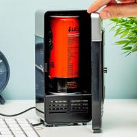 Usb Mini Koelkast - Zwart