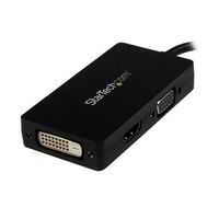 StarTech.com A/V-reisadapter: 3-in-1 DisplayPort naar VGA DVI- of HDMI-converter - thumbnail