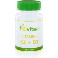 Vitamine K2 + D3 Vegan