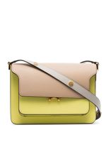 Marni sac porté épaule moyen Trunk - Jaune