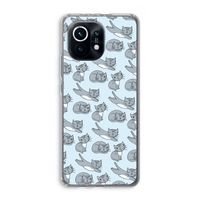 Poezen: Xiaomi Mi 11 Transparant Hoesje
