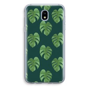 Monstera leaves: Samsung Galaxy J5 (2017) Transparant Hoesje