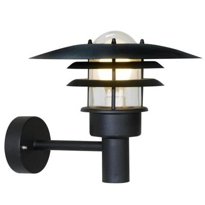 Nordlux MuurlampLonstrup zwart up - 71411003