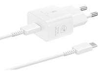 Samsung EP-T2510XWEGEU Samsung USB-C PD Wall Charger 25W + USB-C Cable White Bulk