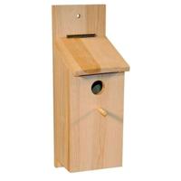 KERBL Birdhouse - Zelfbouwpakket voor vogels - 36x12x14cm