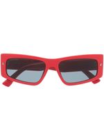 DSQUARED2 EYEWEAR lunettes de soleil à monture carrée - Rouge