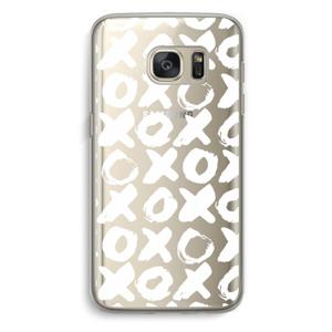 XOXO: Samsung Galaxy S7 Transparant Hoesje