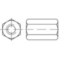 TOOLCRAFT 1067136 Lange zeskantmoeren M24 DIN 6334 RVS A4 10 stuk(s)