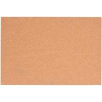 Platte Kurkplaat/kurkbord - 20 x 30 cm - Memobord - Hobby/knutsel materialen