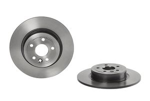 Remschijf COATED DISC LINE BREMBO, Remschijftype: Massief, u.a. für Land Rover