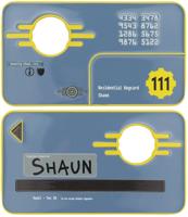 Fallout Replica - Security Keycard Vault 111 Limited Edition