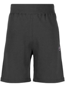 A BATHING APE® short Ape Head One Point en coton - Gris