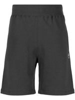 A BATHING APE® short Ape Head One Point en coton - Gris