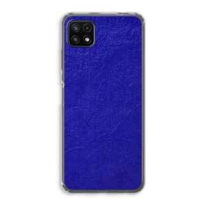 Majorelle Blue: Samsung Galaxy A22 5G Transparant Hoesje