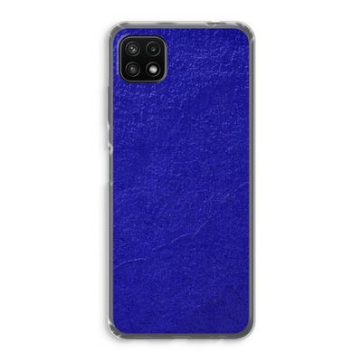 Majorelle Blue: Samsung Galaxy A22 5G Transparant Hoesje