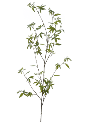Spring leaf branch green 170 cm kunstbloem - Nova nature
