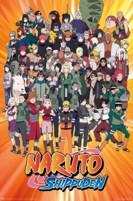 Poster Naruto Shippuden - Characters 61x91,5cm Poster Naruto Shippuden - Characters 61x91,5cm