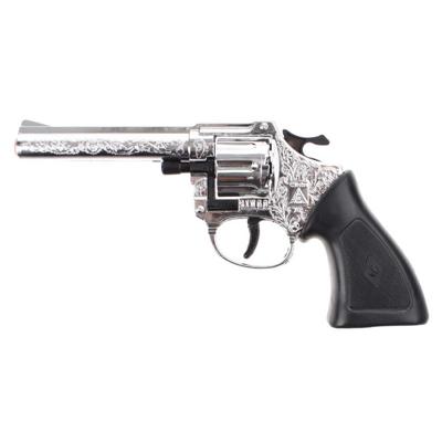 Speelgoed Revolver/Pistool Ringo - voor 8 schoten plaffers - 20 cm - accessoires - wapens