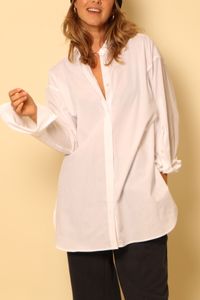 Closed Closed - Blouse - Placket detail shirt - Wit