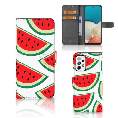 Samsung Galaxy A73 5G | Book Cover | Watermelons | Portemonnee hoesje