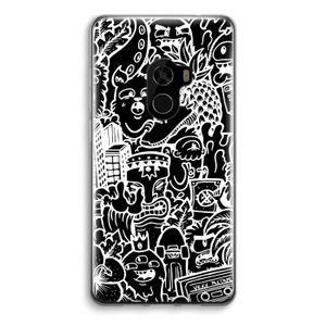 Vexx Black Mixtape: Xiaomi Mi Mix 2 Transparant Hoesje