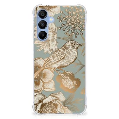 Case voor Samsung Galaxy A16 Vintage Bird Flowers