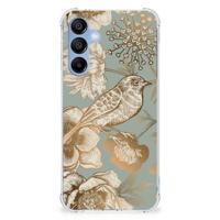 Case voor Samsung Galaxy A16 Vintage Bird Flowers