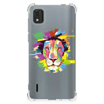 Nokia C2 2nd Edition Stevig | Bumper Hoesje | Lion Color Nokia C2 2nd Edition Stevig | Bumper Hoesje | Lion Color