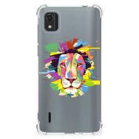 Nokia C2 2nd Edition Stevig | Bumper Hoesje | Lion Color