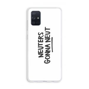 Neuters: Galaxy A71 Transparant Hoesje