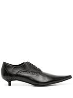 Comme Des Garçons richelieus pointus à petit talon - Noir Comme Des Garçons richelieus pointus à petit talon - Noir