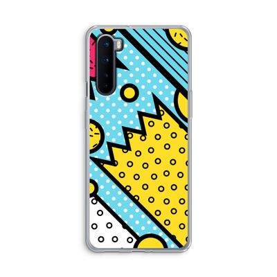 Pop Art #1: OnePlus Nord Transparant Hoesje