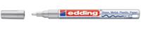Edding glanslakmarker e-751 CR zilver