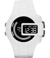 Horlogeband Diesel DZ7275 Onderliggend Silicoon Wit 28mm