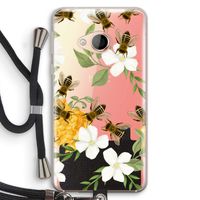 No flowers without bees: HTC U Play Transparant Hoesje met koord