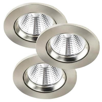 Nordlux Set van 3 spotsFremont nikkel - 47580132