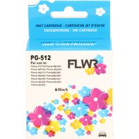 FLWR Canon PG-512 zwart cartridge - thumbnail