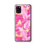 Pink Banana: Samsung Galaxy A31 Transparant Hoesje