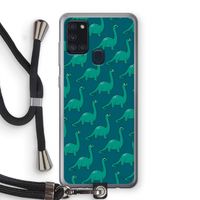 Diplodocus: Samsung Galaxy A21s Transparant Hoesje met koord Diplodocus: Samsung Galaxy A21s Transparant Hoesje met koord