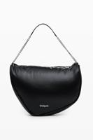 Stofftas met hartmotief - BLACK - U