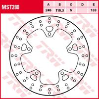 TRW Remschijf, remschijven voor de moto, MST280