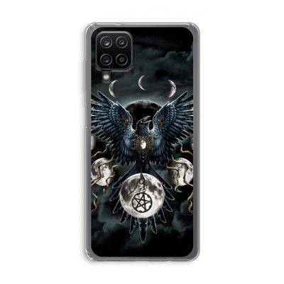 Sinister Wings: Samsung Galaxy A12 Transparant Hoesje