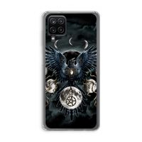 Sinister Wings: Samsung Galaxy A12 Transparant Hoesje