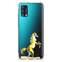 Samsung Galaxy M02s | A02s Stevig Bumper Hoesje Horse Color