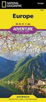 Wegenkaart - landkaart 3328 Adventure Map Europa | National Geographic