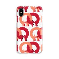 Dogs: iPhone Xs Volledig Geprint Hoesje