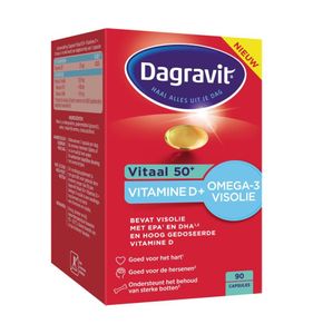 Vitaal 50+ omega/vitamine D