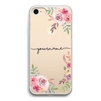 Rozen: iPhone 7 Transparant Hoesje