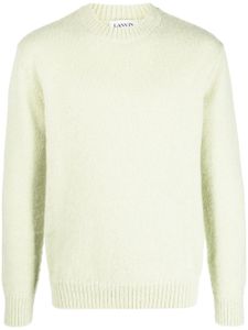 Lanvin pull en maille à manches longues - Vert